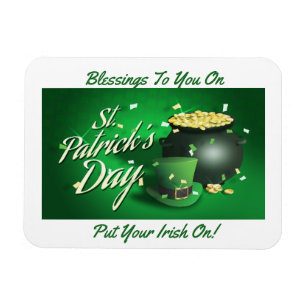Put Your Irish On Magnet