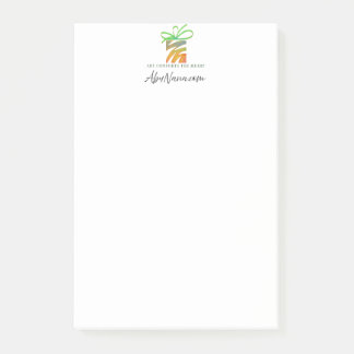 Put Your Logo Here Tablet Post-it Notes