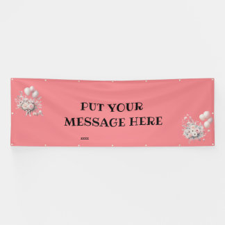 PUT YOUR MESSAGE HERE... BANNER