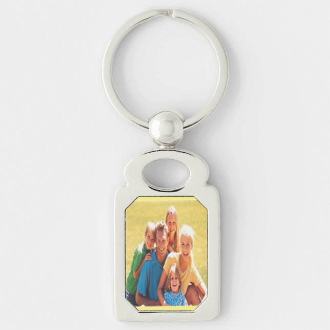 Put your picture here keychain (Front)
