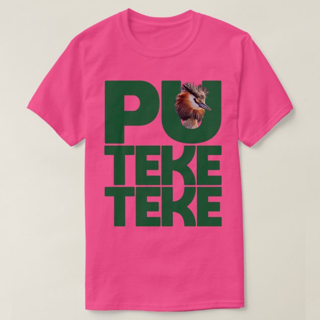 Puteketeke T-Shirt (Design Front)