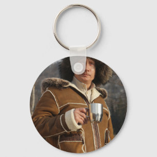 Putin Drinking! Keychain
