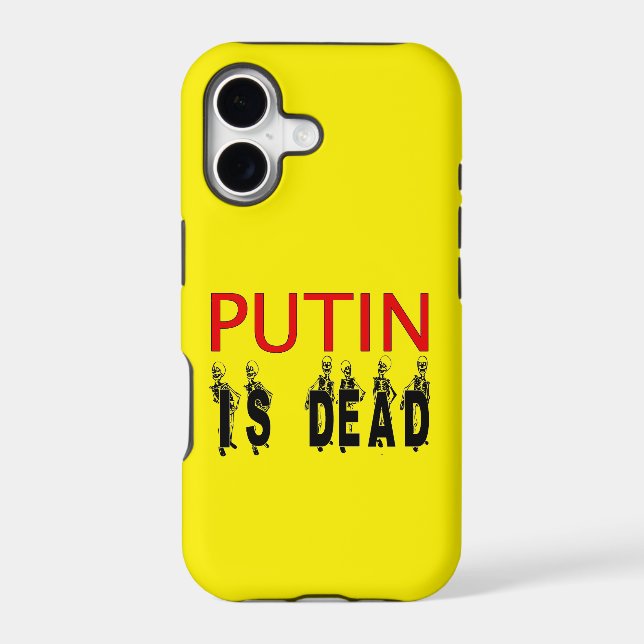 Putin Is Dead iPhone 11 Cases! (Back)