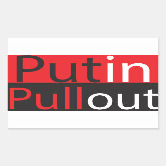 Putin Pullout Sticker