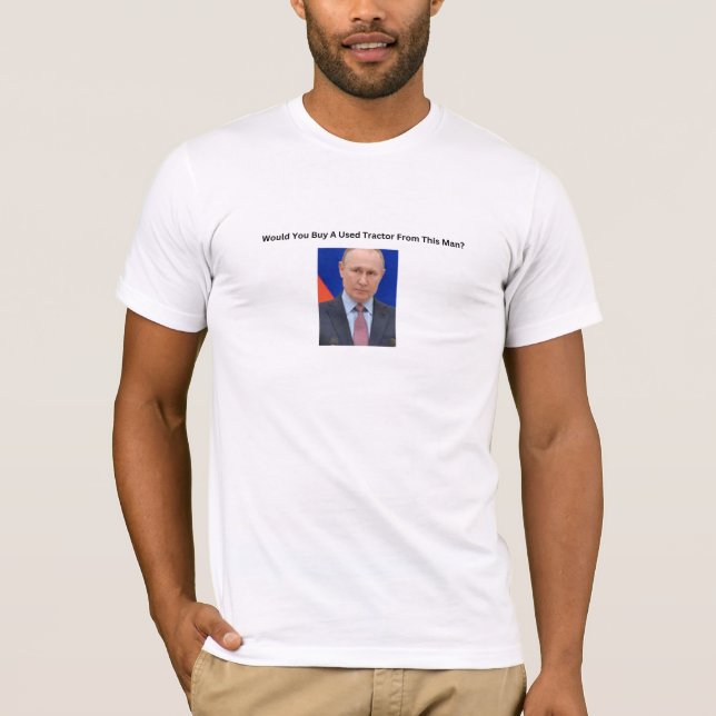 Putin Tractor T-Shirt (Front)