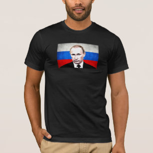 Putin with Flag T-Shirt
