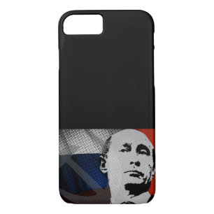 Putin with Russian Flag Case-Mate iPhone Case