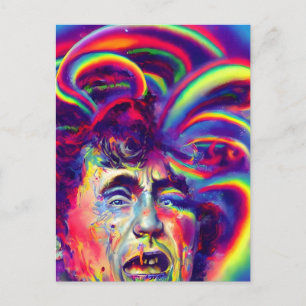 Putin's Rainbow Thoughts Postcard