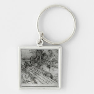 Putney Railway Station Keychain