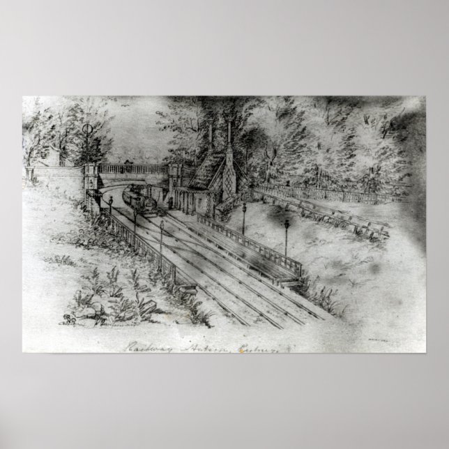 Putney Railway Station Poster (Front)