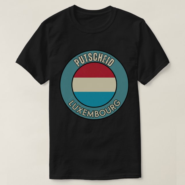 Putscheid, Luxembourg T-Shirt (Design Front)