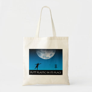 Putt Plastic In Its Place Tote Bag