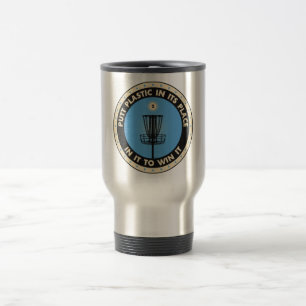 Putt Plastic In Its Place Travel Mug
