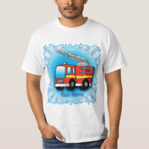 Putt Putt Firefighter Firetruck T-Shirt