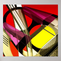 Putter Piece - Original Golf Art Print