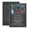 Putters or Pearls Gender Reveal Party Invitation
