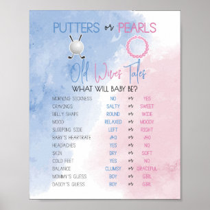Putters or Pearls Old Wives Tales Poster