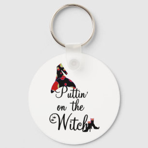 Puttin' on the Witch Keychain