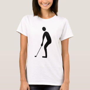 Putting - Black T-Shirt