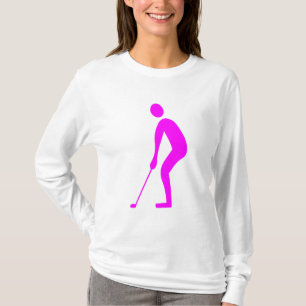 Putting - Magenta T-Shirt