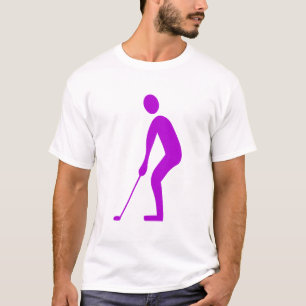 Putting - Purple T-Shirt