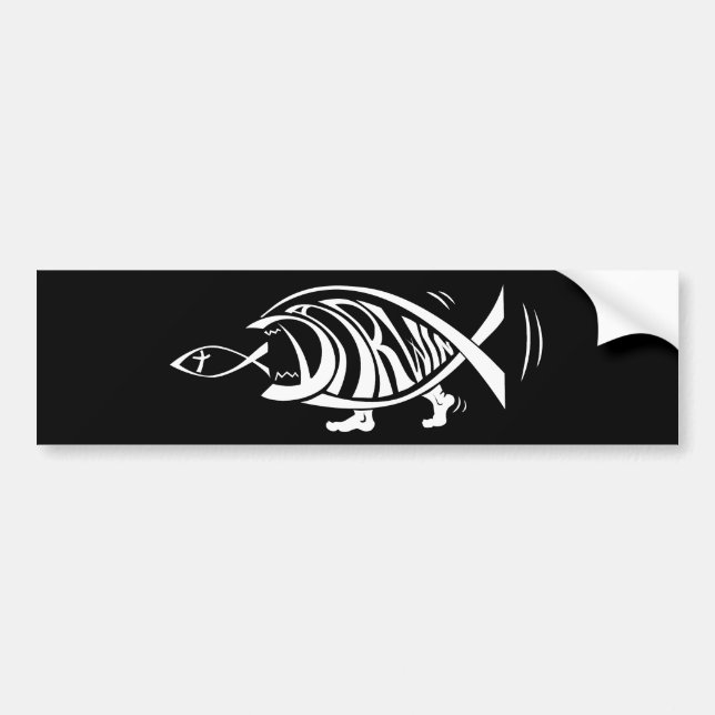 Putting the Win in Darwin (by sethness@deviantart) Bumper Sticker (Front)
