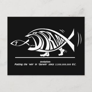 Putting the Win in Darwin (by sethness@deviantart) Postcard