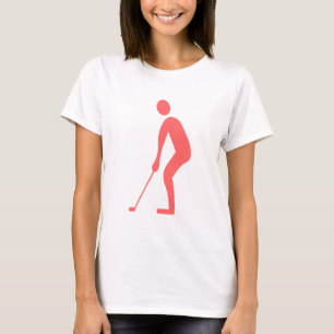Putting - Tropical Pink T-Shirt