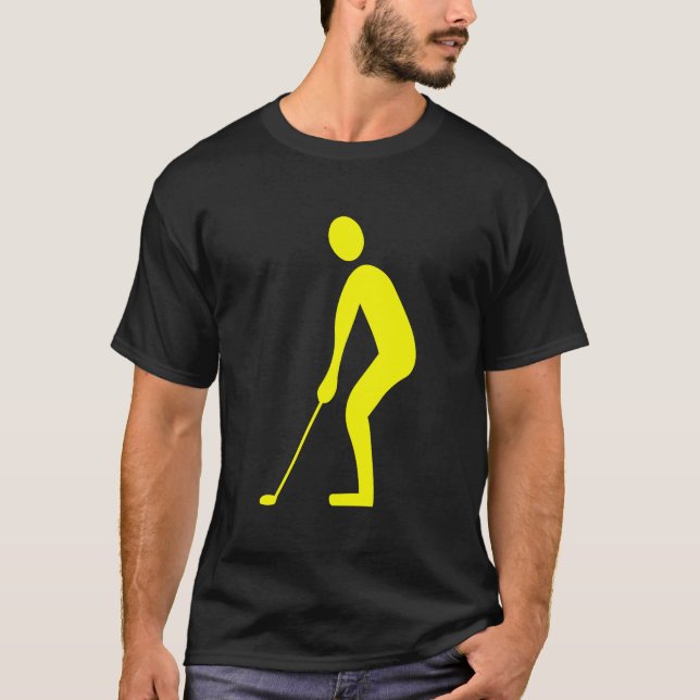 Putting - Yellow T-Shirt (Front)