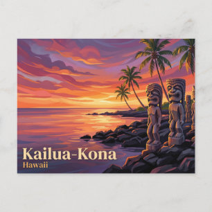 Pu'uhonua o Honaunau National Historical Park USA Postcard