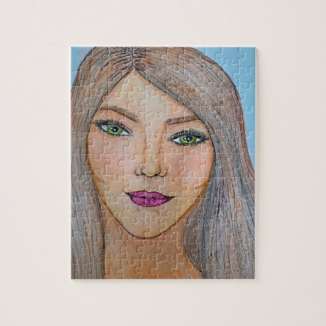 Puzzel unique style drawing jigsaw puzzle (Vertical)