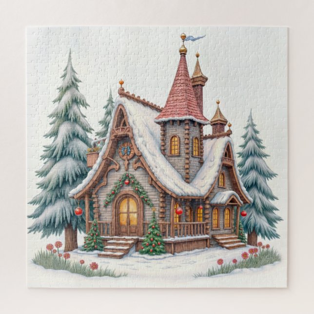 Puzzle С casse-tête de Noël (Vertical)