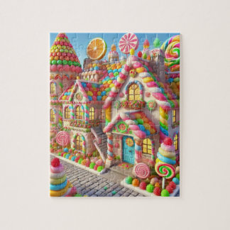 PUZZLE おかしなお菓子のお家パズル　シリーズ２