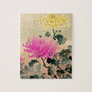 Puzzle 土屋光逸 de Tsuchiya Koitsu - 菊 de chrysanthème