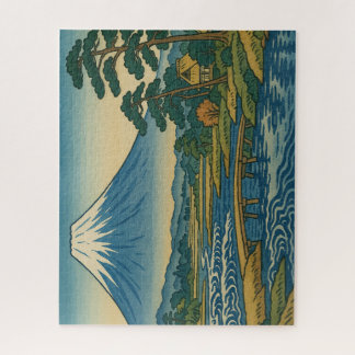 Puzzle 浮世絵風・富士山遠景 / Ukiyo‐e Style View of Mt. Fuji