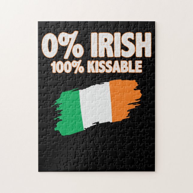 Puzzle 0% Irlandais 100% Kissable (Vertical)