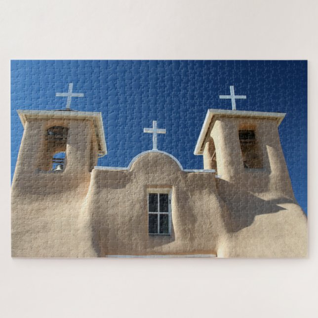 Puzzle 1000 pièces Taos St François d'Assise (Horizontal)