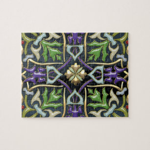 Puzzle [100] Celtic Cross [Gold with Black Enamel]