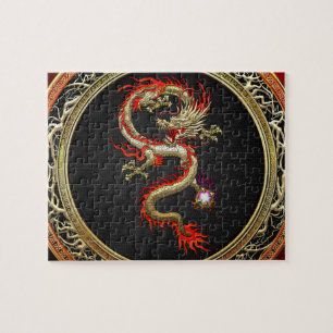 Puzzle [100] Dragon chinois d'or Fucanglong
