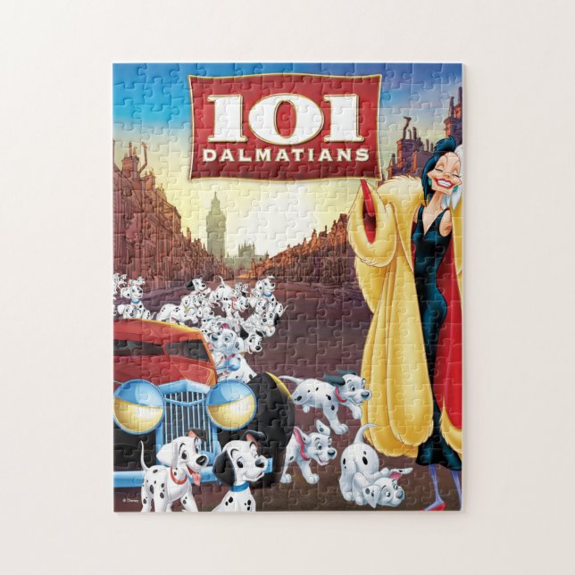 Puzzle 101 Affiche de cinéma dalmate (Vertical)