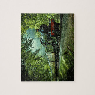 Puzzle 110 pièces amusantes Train 5-7 ans