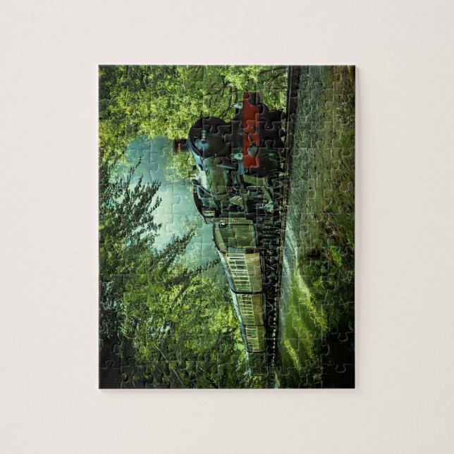 Puzzle 110 pièces amusantes Train 5-7 ans (Vertical)