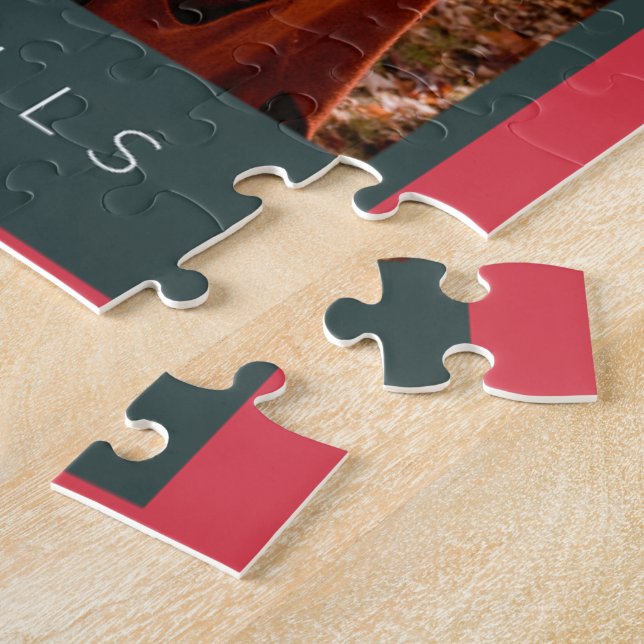 Puzzle, 11" x 14", 252 pieces jigsaw puzzle (Side)