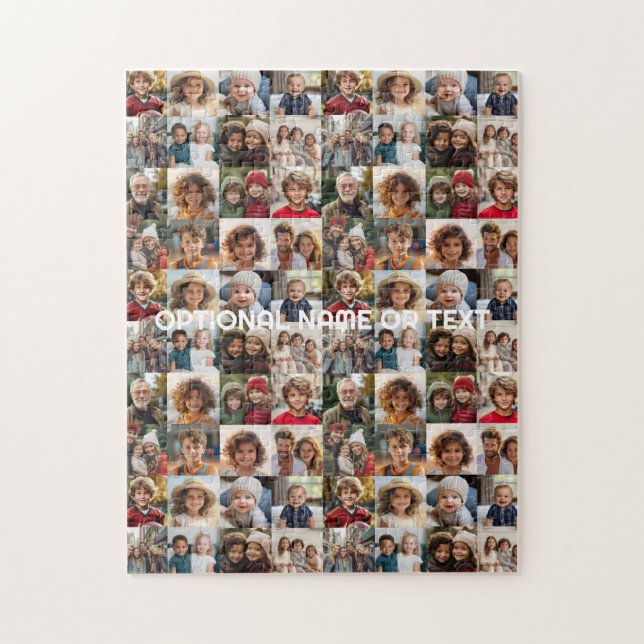 Puzzle 16 Collage photo - niveau difficile (Vertical)