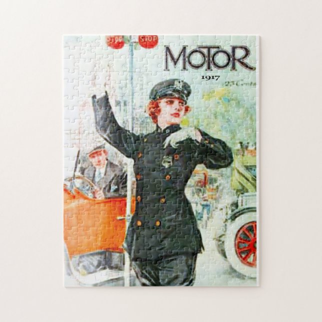 Puzzle "1917 Motor Magazine" (Vertical)