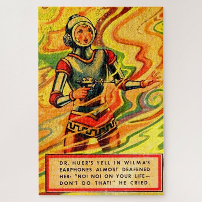 Puzzle 1930 Buck Rogers bande dessinée Wilma Deering (Vertical)