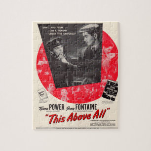 Puzzle 1942 This Above All movie poster