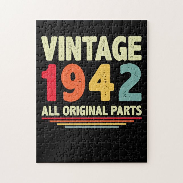 Puzzle 1942 vintage (Vertical)