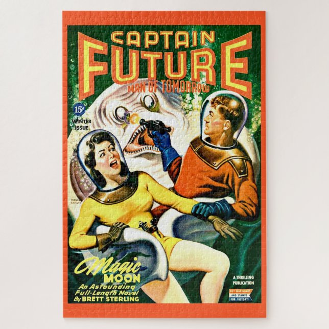 Puzzle 1944 Capitaine Future couverture (Vertical)