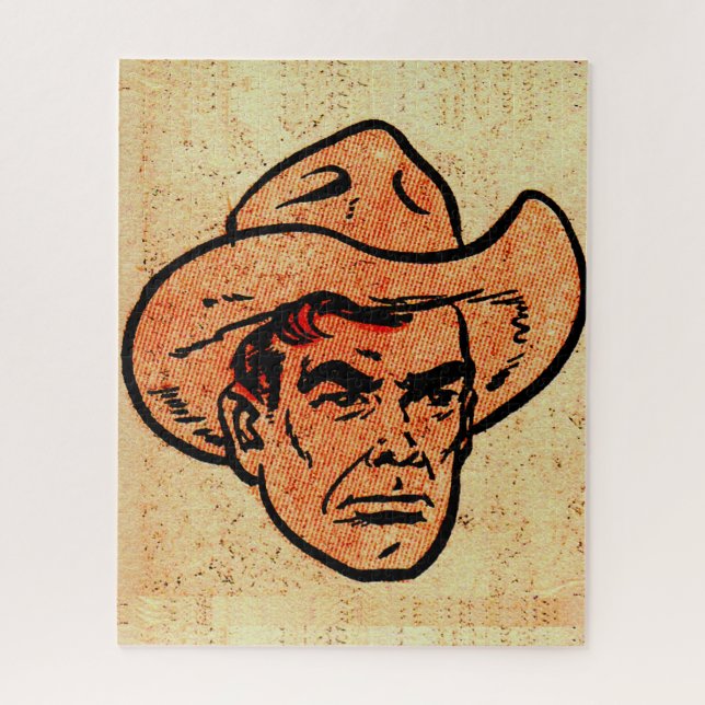 Puzzle 1955 Bande dessinée Billy the Kid (Royaume-Uni) (Vertical)